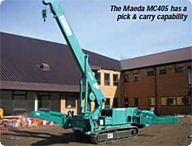 Maeda MC405 mini crane